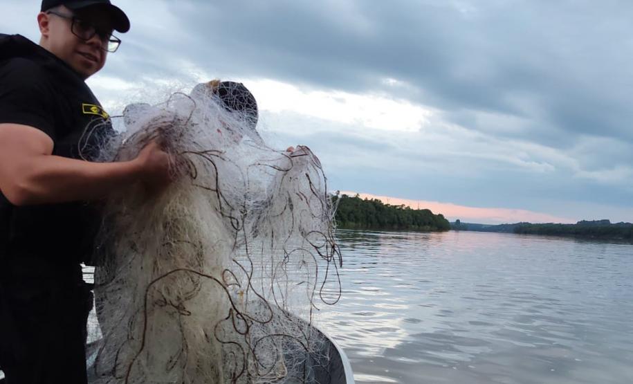 IAT apreende 222 quilos de peixe e aplica R$ 169,2 mil em multas durante a Piracema