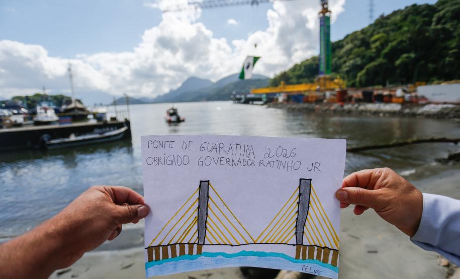 Ponte de Guaratuba: do papel à realidade, confira a linha do tempo da obra do Litoral