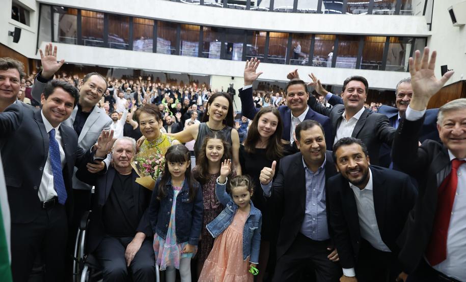 Governador participa da entrega do título de Cidadão Benemérito a José Luiz Scroccaro