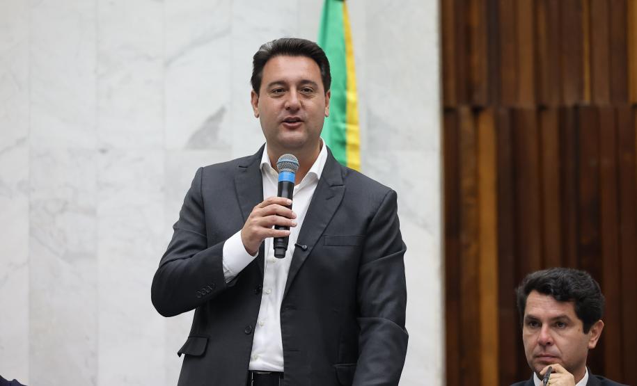 Governador participa da entrega do título de Cidadão Benemérito a José Luiz Scroccaro