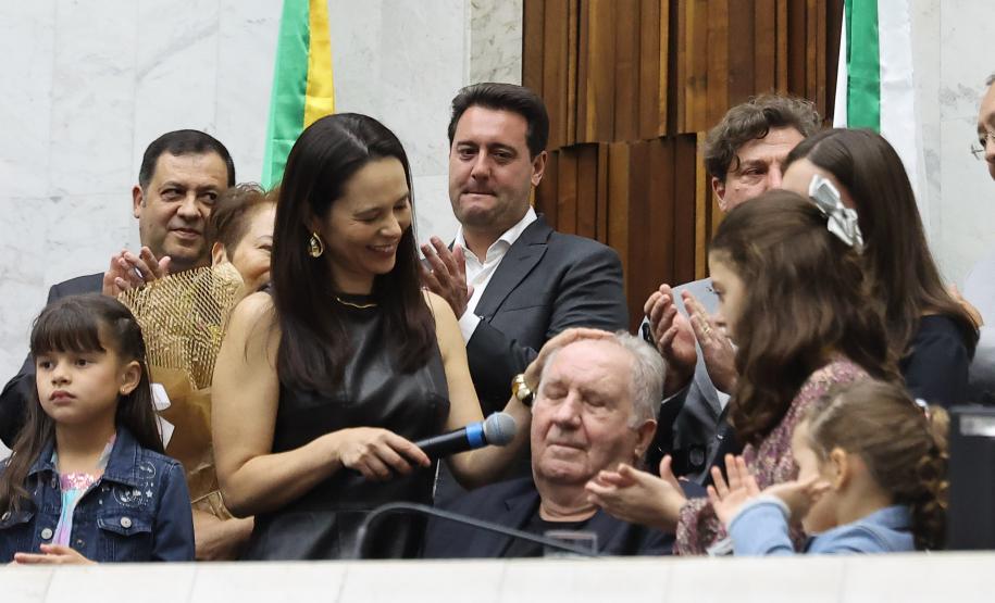 Governador participa da entrega do título de Cidadão Benemérito a José Luiz Scroccaro