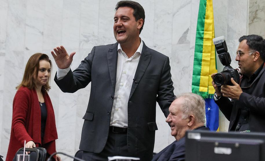 Governador participa da entrega do título de Cidadão Benemérito a José Luiz Scroccaro
