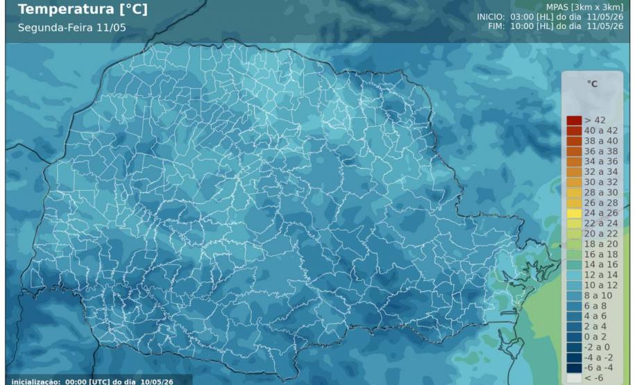 Modelagem numérica da previsão do tempo do Simepar é tema de publicação internacional