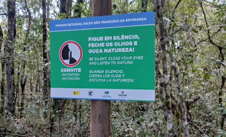 IAT reforça sinalização nas Unidades de Conservação com a instalação de 2 mil placas