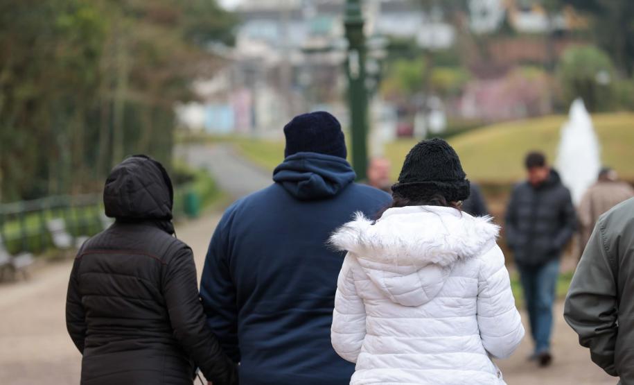 Intensa massa de ar polar derruba as temperaturas no Paraná nesta semana