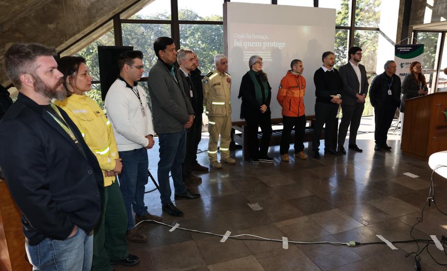 Campanha de prevenção e combate a incêndios florestais é iniciada no Paraná