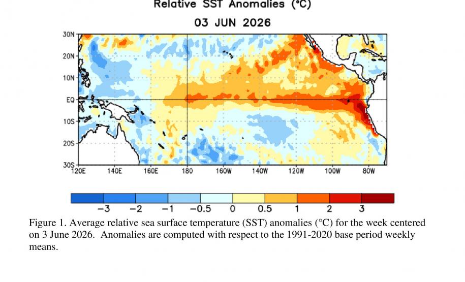 El Niño é confirmado e Simepar prevê aumento de chuvas até dezembro