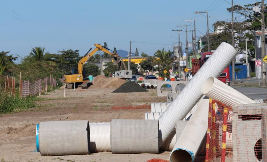 Requalificação da orla de Pontal do Paraná alcança 14,3% de execução