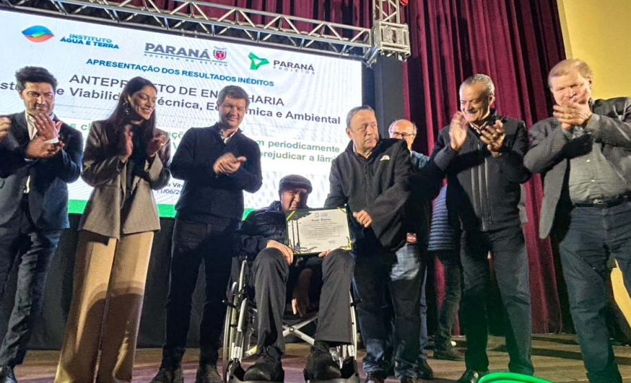 Estado apresenta anteprojeto com obras de R$ 1,3 bilhão para minimizar cheias do Rio Iguaçu