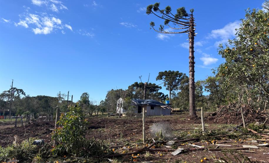 Simepar confirma tornado da categoria F2 em Reserva; ventos chegaram a 200 km/h