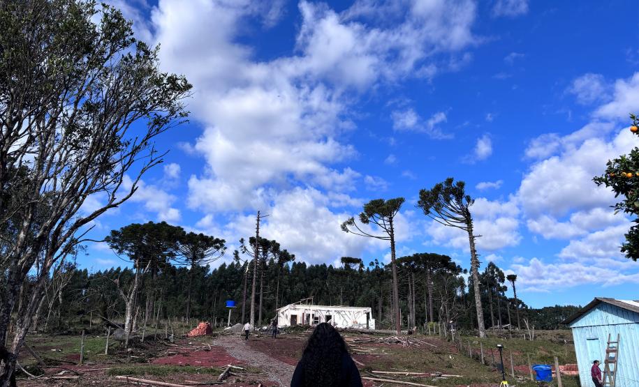 Simepar confirma tornado da categoria F2 em Reserva; ventos chegaram a 200 km/h