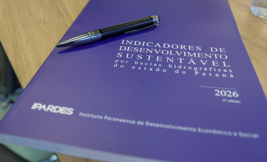 Ipardes lança nova edição dos Indicadores de Desenvolvimento Sustentável