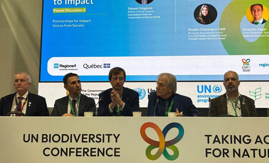 Paraná apresenta políticas de biodiversidade na COP17, na Armênia