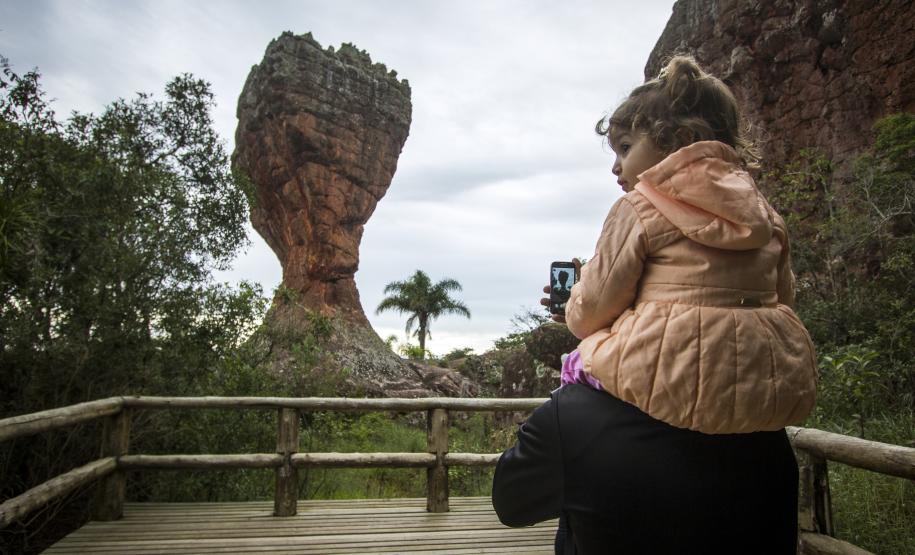 Parque Estadual Vilha Velha. Ponta Grossa, 30/05/2015. Foto: Pedro Ribas/ANPr