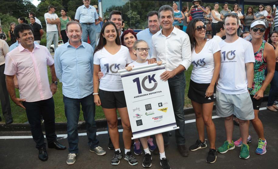 O governador Beto Richa inaugurou nesta sexta-feira (01/03) o Parque Estadual Vitório Piassa- Parque do Alvorecer, em Pato Branco, no Sudoeste do Estado
