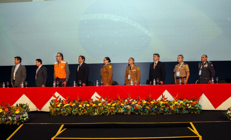 Foz do Iguaçu, 21 de novembro de 2018. XVIII SENABOM - Seminário Nacional de Bombeiros