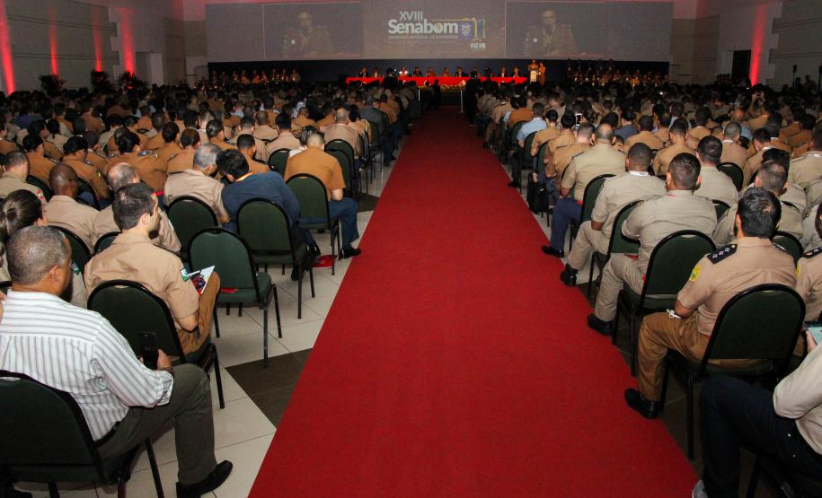 Foz do Iguaçu, 21 de novembro de 2018. XVIII SENABOM - Seminário Nacional de Bombeiros