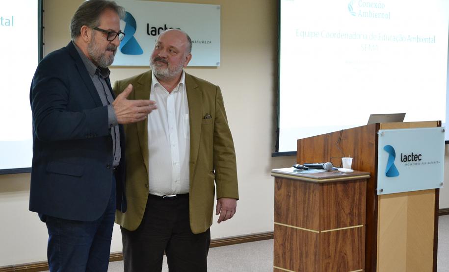 A Secretaria de Estado do Meio Ambiente e Recursos Hídricos, em parceria com a Celepar, lançou nesta terça-feira (11) o portal ?Conexão Ambiental?, em cerimônia no auditório do Instituto Lactec, em Curitiba.  -  Curitiba, 11/12/2018  -  Foto: Divulgação SEMA