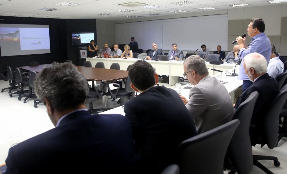 Reunião para definir as estratégias do Turismo no Paraná.  -  Curitiba, 30/01/2019  -  Foto: Jaelson Lucas/ANPr