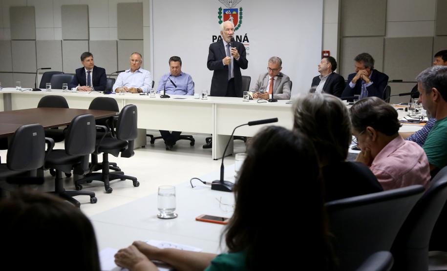 Reunião para definir as estratégias do Turismo no Paraná.  -  Curitiba, 30/01/2019  -  Foto: Jaelson Lucas/ANPr