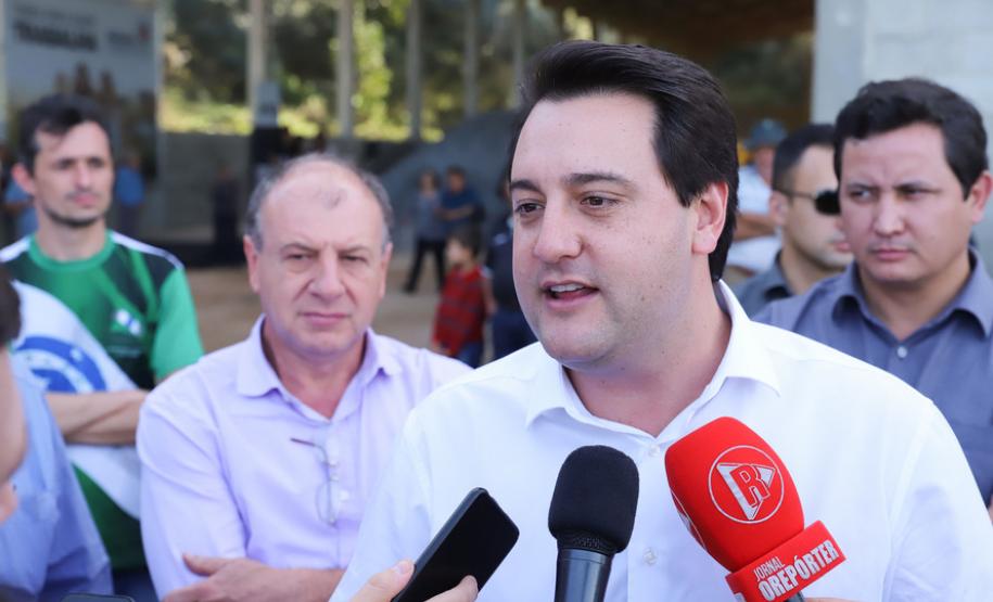 Governador Carlos Massa Ratinho Junior em Quitandinha  -  Quitandinha, 13/06/2019  -  Foto: Rodrigo Félix Leal/ANPr