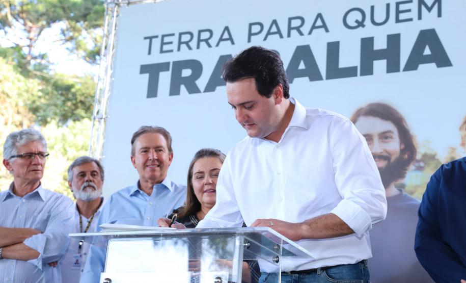 Governador Carlos Massa Ratinho Junior em Quitandinha  -  Quitandinha, 13/06/2019  -  Foto: Rodrigo Félix Leal/ANPr