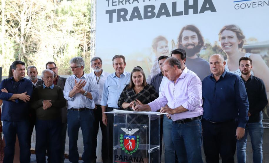 Governador Carlos Massa Ratinho Junior em Quitandinha  -  Quitandinha, 13/06/2019  -  Foto: Rodrigo Félix Leal/ANPr