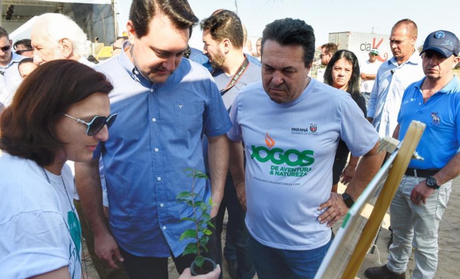 Ações de educação ambiental foram realizadas na abertura dos Jogos de Aventura e Natureza