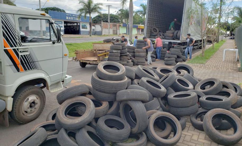 Logística reversa de pneus atenderá todos os municípios do Paraná