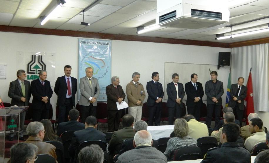 Iurk toma posse no Comitê do Paranapanema