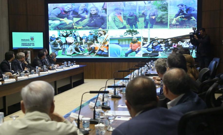 Plantio de mais de 400 mil árvores é um marco do Paraná, diz governador