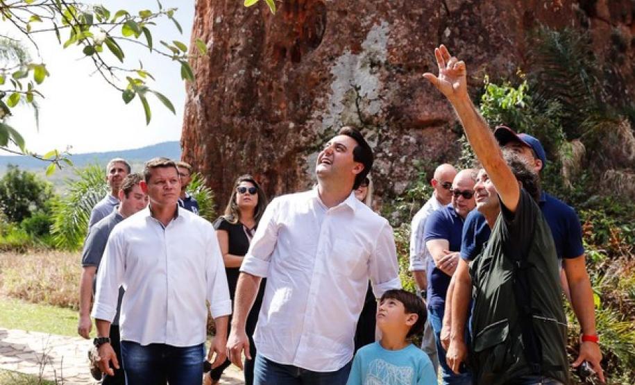 Balões mudam a paisagem do Parque de Vila Velha