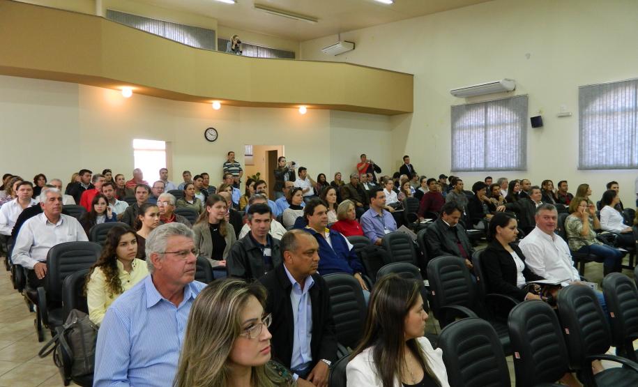 Encontro de Lideanças SEMA - Santo Antoniuo da Platina 5 Público no Encontro