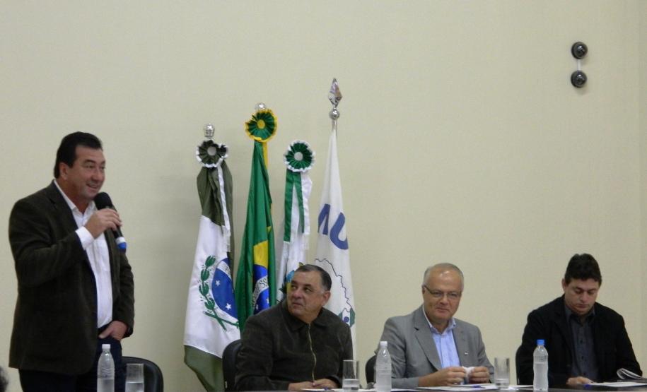 Encontro de Lideanças SEMA - Santo Antoniuo da Platina 2 Tarcísio Pinto, Jonel Iurk em Santo Antonio da Platina