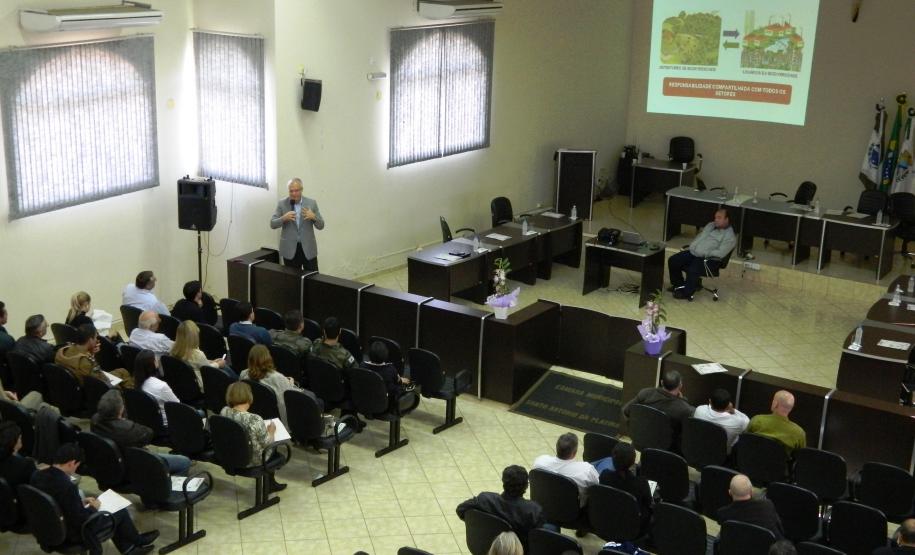 Encontro de Lideanças SEMA - Santo Antoniuo da Platina 4 Vista geral do Encontro