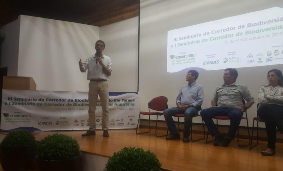 IAP participa de seminário internacional sobre restauração ecológica do Rio Paraná e das Araucárias IAP participa de seminário internacional sobre restauração ecológica do Rio Paraná e das Araucárias