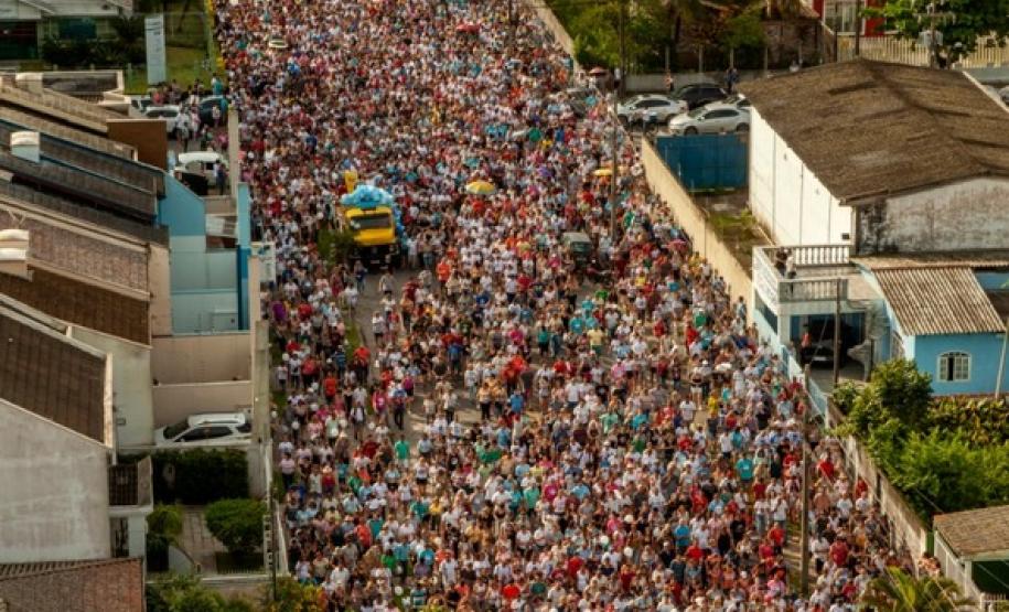Festa do Rocio atrai milhares de pessoas a Paranaguá