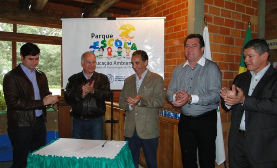 Programa Parque Escola é lançado em Guarapuava