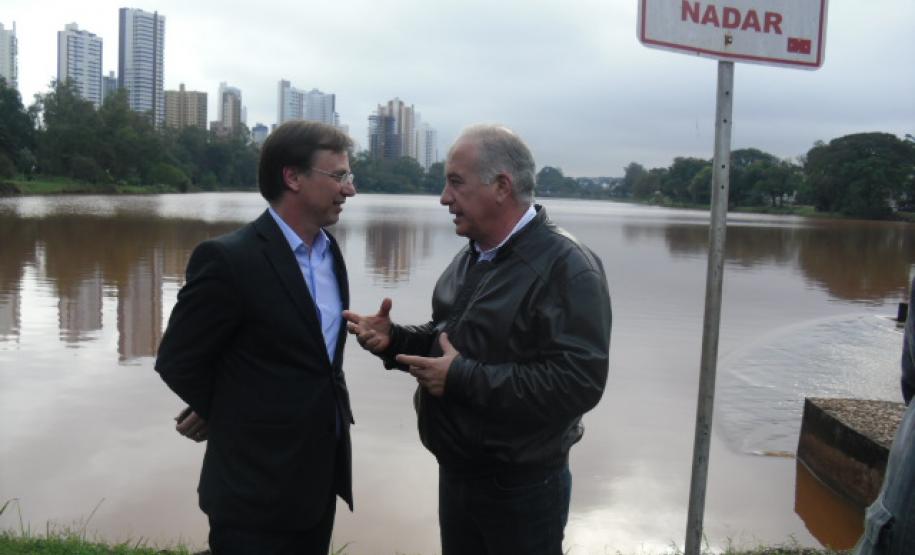 Estudo vai mapear o fundo do Lago Igapó