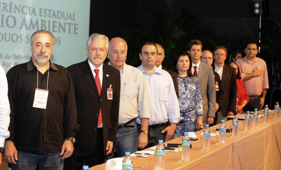 IV Conferência Estadual do Meio Ambiente Residuos Sólidos 05 e 06 de setembro de 2013, local Itaipu em Foz do Iguaçu. Fotos Denis Ferreira Netto.
