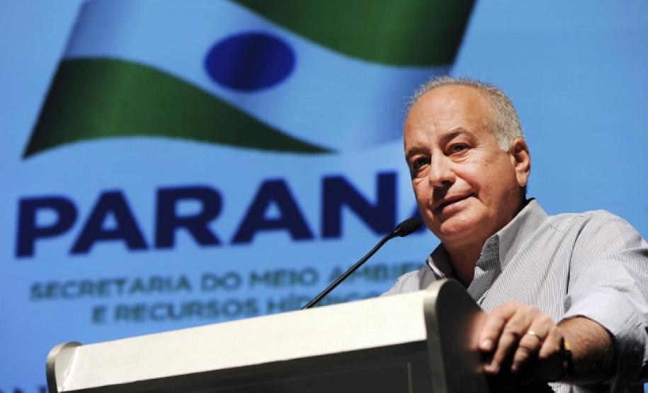 IV Conferência Estadual do Meio Ambiente Residuos Sólidos 05 e 06 de setembro de 2013, local Itaipu em Foz do Iguaçu. na foto Luis Eduardo Cheida SEMA.//Fotos Denis Ferreira Netto.