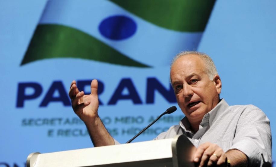 IV ConferÃªncia Estadual do Meio Ambiente Residuos SÃ³lidos 05 e 06 de setembro de 2013, local Itaipu em Foz do IguaÃ§u. na foto Luis Eduardo Cheida SEMA.//Fotos Denis Ferreira Netto.