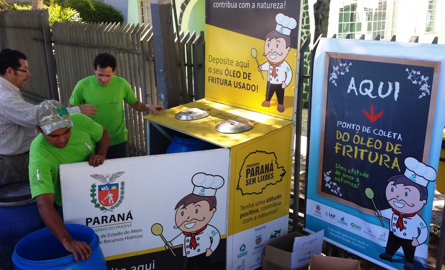 Governo do Paraná incentiva reciclagem do óleo de cozinha