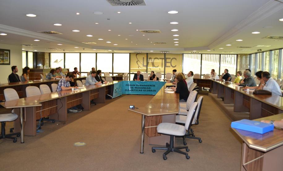 Fórum Paranaense de Mudanças Climáticas Globais.Foto: Divulgação SEMA