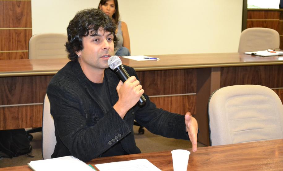 Fórum Paranaense de Mudanças Climáticas Globais. biólogo Deonilson Cardoso, da Sociedade de Pesquisa em Vida Selvagem e Educação Ambiental (SPVSFoto: Divulgação SEMA