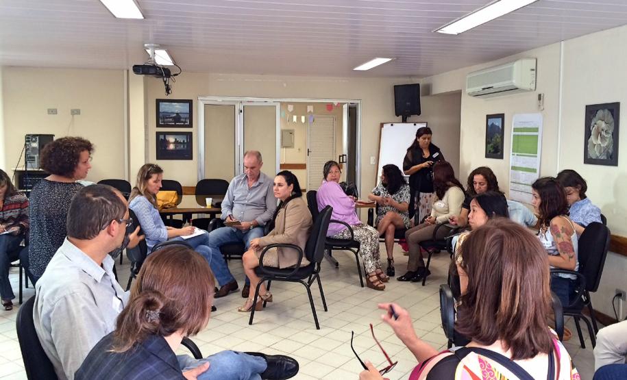 Oficina para formação de Representantes da Comissão de Educação Ambiental foi realizada no auditório da Sema/PR