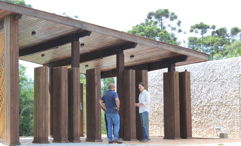 Governo do Estado vistoria obras no Parque Estadual do Monge