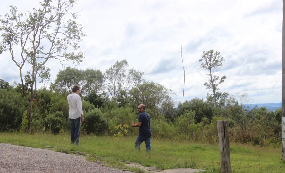 Governo do Estado vistoria obras no Parque Estadual do Monge