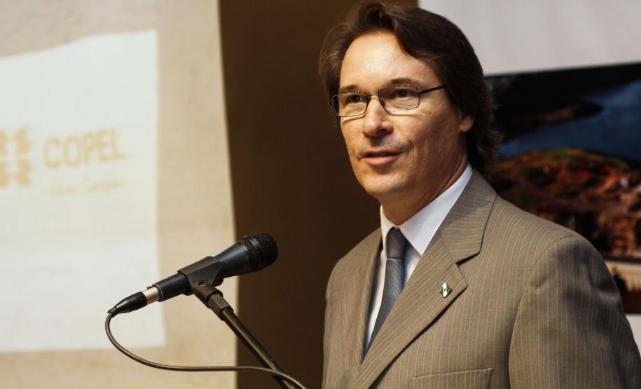 Paraná irá revitalizar o Rio Iguaçu, diz Cida em evento do Dia Mundial da Água O secretário estadual do Meio Ambiente e Recursos Hídricos, Ricardo José Soavinski, participa da abertura do Dia Mundial da Água, na Fiep. Curitiba, 23/03/2015.