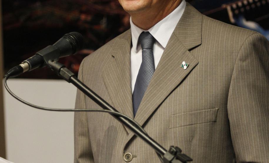 Paraná irá revitalizar o Rio Iguaçu, diz Cida em evento do Dia Mundial da Água O secretário estadual do Meio Ambiente e Recursos Hídricos, Ricardo José Soavinski, participa da abertura do Dia Mundial da Água, na Fiep. Curitiba, 23/03/2015. Foto: Pedro Ribas/ANPr